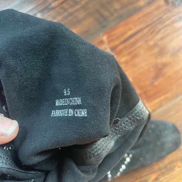 Jeffery Campbell OTK studded boots - Picture 3 of 4